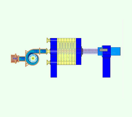 压滤机过滤流程