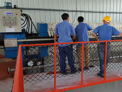 在工业废水处理运行中如何提高压滤机的效率